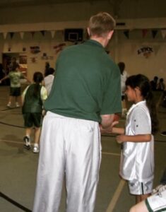 Diana's First Ever Basketball Game